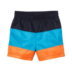 lupilu® Chlapecké koupací šortky (98/104, tmavě modrá / světle modrá / oranžová)