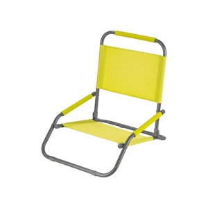 LIVARNO home Plážová židlička (žlutá)