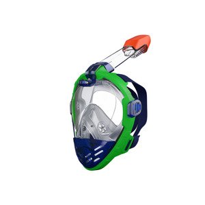 CRIVIT Maska na šnorchlování (S/M, zelená/modrá)