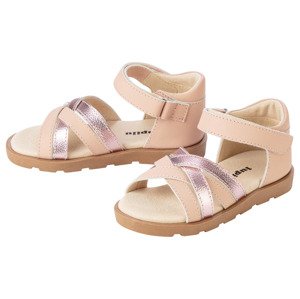 lupilu® Dívčí kožené sandály (světle růžová, 30)
