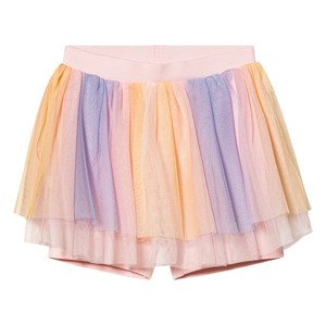 lupilu® Dívčí tylová sukně s cyklistickými legínami (110/116, růžová/fialová)