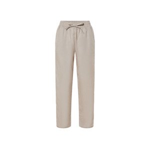 esmara® Dámské kalhoty se širokými nohavicemi (34, béžová)