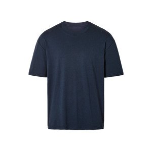 LIVERGY® Pánské oversize triko (S (44/46), námořnická modrá)