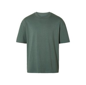 LIVERGY® Pánské oversize triko (XL (56/58), zelená)