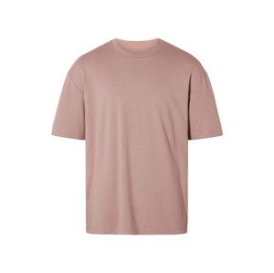 LIVERGY® Pánské oversize triko (S (44/46), růžová)