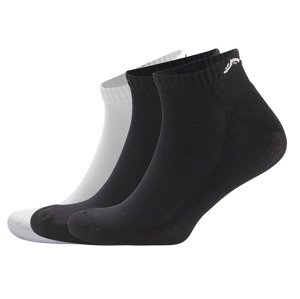 Crivit Pánské sportovní ponožky, 3 páry (45/46, černá/bílá)