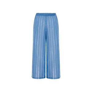 esmara® Dámské kalhoty "Wide Leg" (S (36/38), modrá)