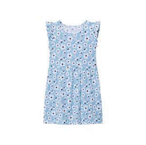 lupilu® Dívčí šaty (110/116, vzor modrá)