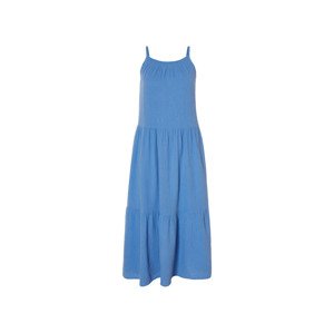 esmara® Dámské midi šaty (34, světle modrá)