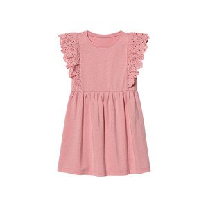 lupilu® Dívčí šaty (122/128, světle růžová)