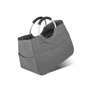 TOPMOVE® Nákupní taška / Chladicí batoh (nákupní taška/šedá)