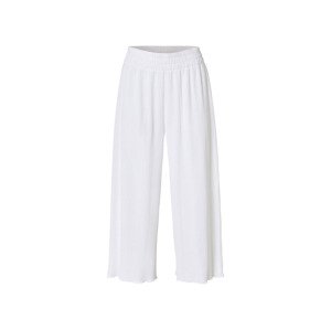 esmara® Dámské culotte kalhoty (M (40/42), bílá)
