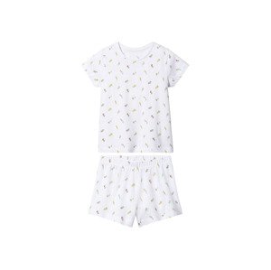 lupilu® Dívčí pyžamo (98/104, bílá)