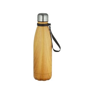 Ernesto® Termoláhev z nerezové oceli, 500 ml (vzhled dřeva)
