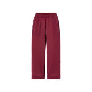 esmara® Dámské culotte kalhoty (40, bordó)