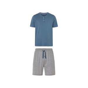 LIVERGY® Pánské pyžamo (M (48/50), modrá/šedá)
