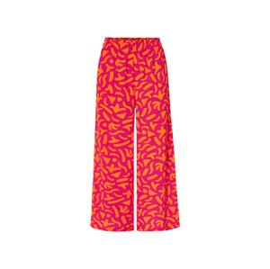 esmara® Dámské kalhoty se širokými nohavicemi (XS (32/34), vzorovaná)