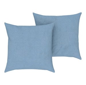 Livarno home Potah na polštář, 50 x 60 cm, 2 kusy (modrá)