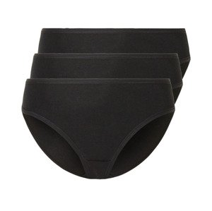 esmara® Dámské kalhotky, 3 kusy (XL (48/50), černá)