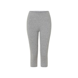 esmara® Dámské capri legíny s BIO bavlnou (XL (48/50), šedá)