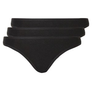 esmara® Dámské kalhotky, 3 kusy (L (44/46), černá)
