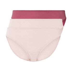 esmara® Dámské kalhotky, 3 kusy (XS (32/34), růžovo-fialová / světle růžová)