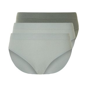 esmara® Dámské bezešvé kalhotky, 3 kusy (S (36/38), zelená/mintová)
