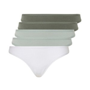 esmara® Dámské kalhotky, 5 kusů (S (36/38), mintová/zelená/bílá)