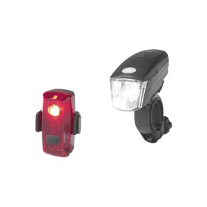 Crivit Sada LED světel na jízdní kolo, 2dílná