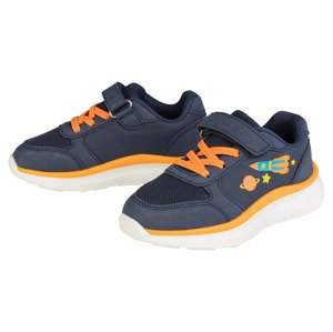 lupilu® Chlapecká volnočasová obuv (25, navy modrá / oranžová)