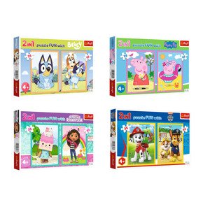 Trefl Sada puzzle 2 v 1, 35 + 63 dílků