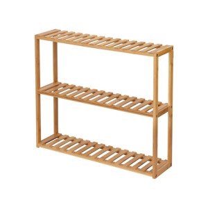Wenko Bambusový kuchyňský organizér (bambusový nástěnný regál)