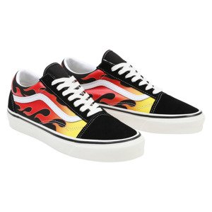 VANS Dámská / Pánská obuv „Sneaker Old Skool“ (38, černá/červená/žlutá)