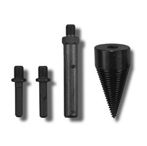 PARKSIDE® Rotační rašple / Kartáč na strukturování dřeva / Sada rašplí a záhlubníků / Vrták na štípání dřeva (vrták na štípání dřeva, 4...