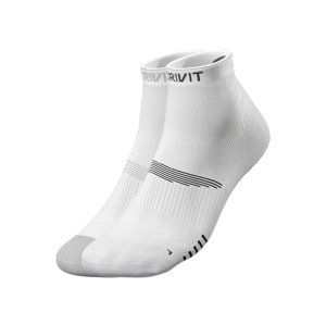 CRIVIT Dámské sportovní ponožky, 2 páry (41/42, bílá)