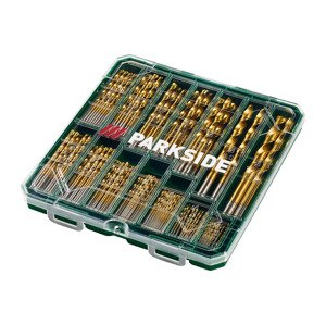 PARKSIDE® Sada HSS vrtáků, 107dílná