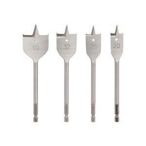 PARKSIDE® Sada vrtáků PSB 3 A1 (sada plochých vrtáků, 4dílná)