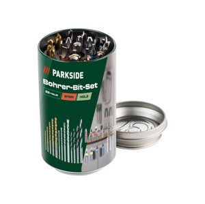 Parkside® Sada vrtáků a bitů (sada bitů, 22dílná)