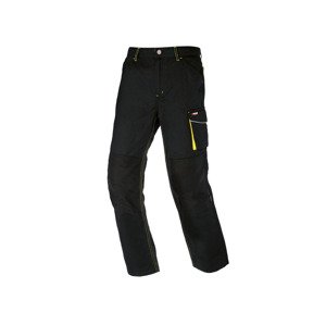 Parkside Performance® Dětské kalhoty ve vzhledu montérek (134, černá/žlutá)