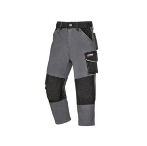 Parkside Performance® Dětské kalhoty ve vzhledu montérek (98, šedá/černá)