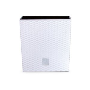Prosperplast Květináč Rato Low (bílá, 400x400x408)