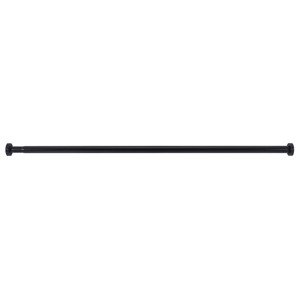 Wenko Teleskopická sprchová tyč Luz (110–185 cm, černá)