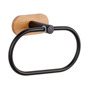 Wenko Koupelnová sada Orea Bamboo Turbo-Loc® (kroužek na ručník)