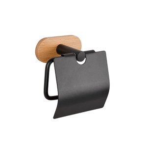Wenko Koupelnová sada Orea Bamboo Turbo-Loc® (držák na toaletní papír s krytem)