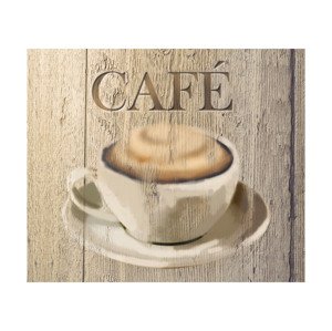 Wenko Ochranný skleněný panel, 50 x 60 cm (Café)