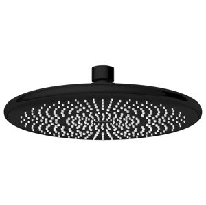 Wenko Dešťová sprchová hlavice Watersaving, Ø 22,5 cm (černá, Ø 22,5 cm)