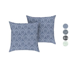 Livarno home Potah na polštář z jemného flanelu, 50 x 60 cm, 2 kusy