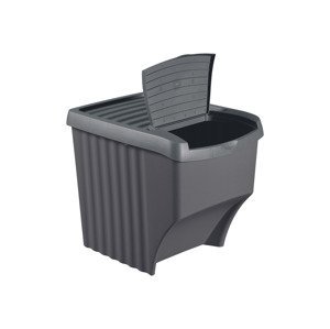 Livarno home Recyklační stanice, 22 l (šedá)