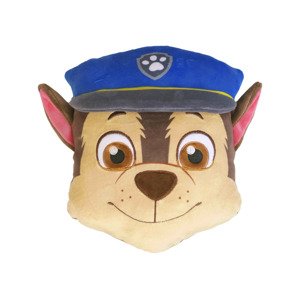 Paw Patrol Polštář Tlapková patrola, 27 cm (Chase)