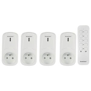 Silvercrest® Sada interiérových/exteriérových rádiově řízených zásuvek, 5dílná / 3dílná (sada vnitřní, 5dílná )